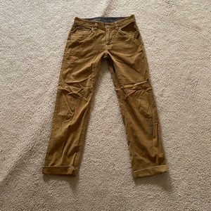 Prana 30x34 Corduroy pants